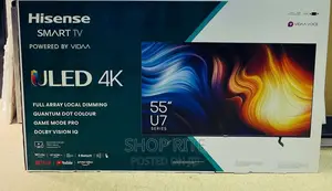 Hisense Uled Quantum Dot 55inch Smart TV.