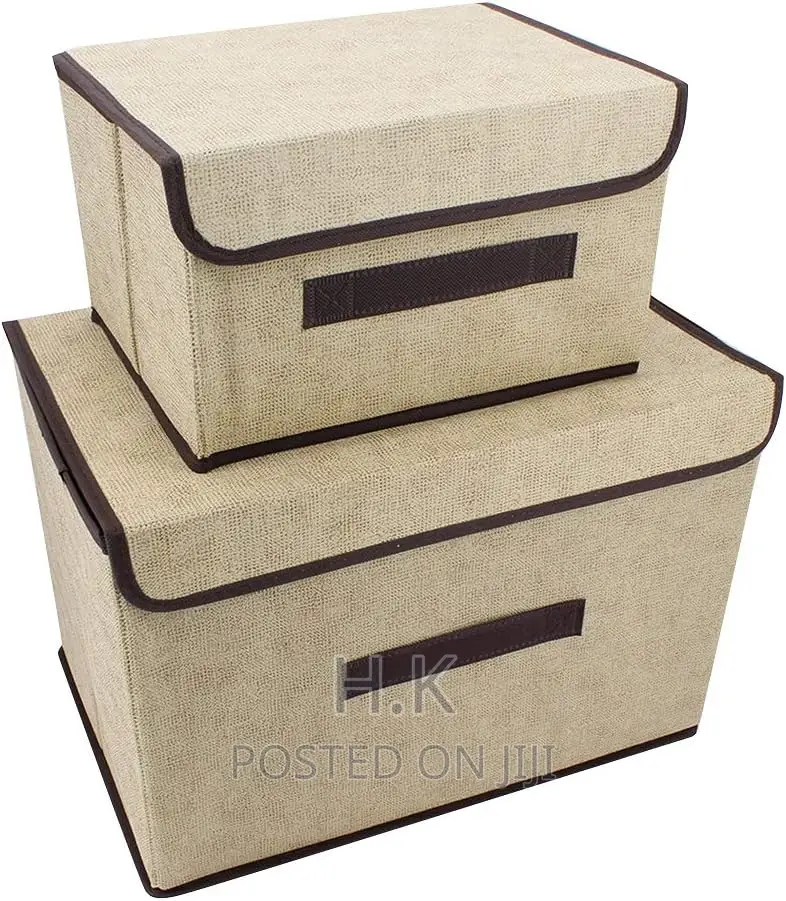 2pc Foldable Storage Box