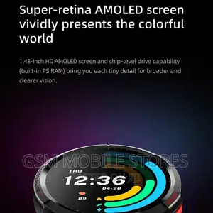 Mibro GS Super AMOLED Display Smart Calling 2x Straps