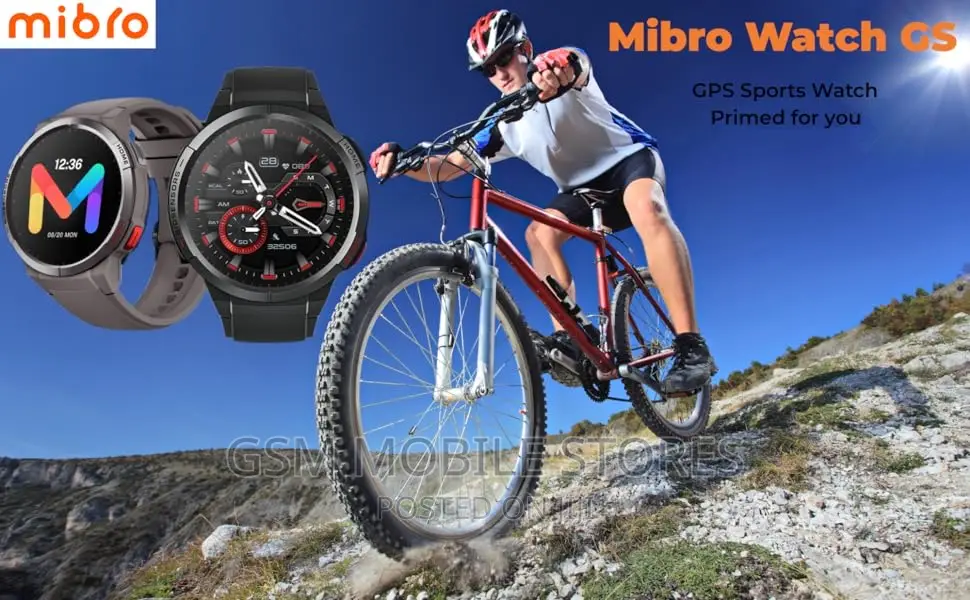 Mibro GS Super AMOLED Display Smart Calling 2x Straps