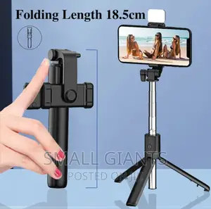 Bluetooth Selfie Stick and Tripod Stand With Wireless Remote