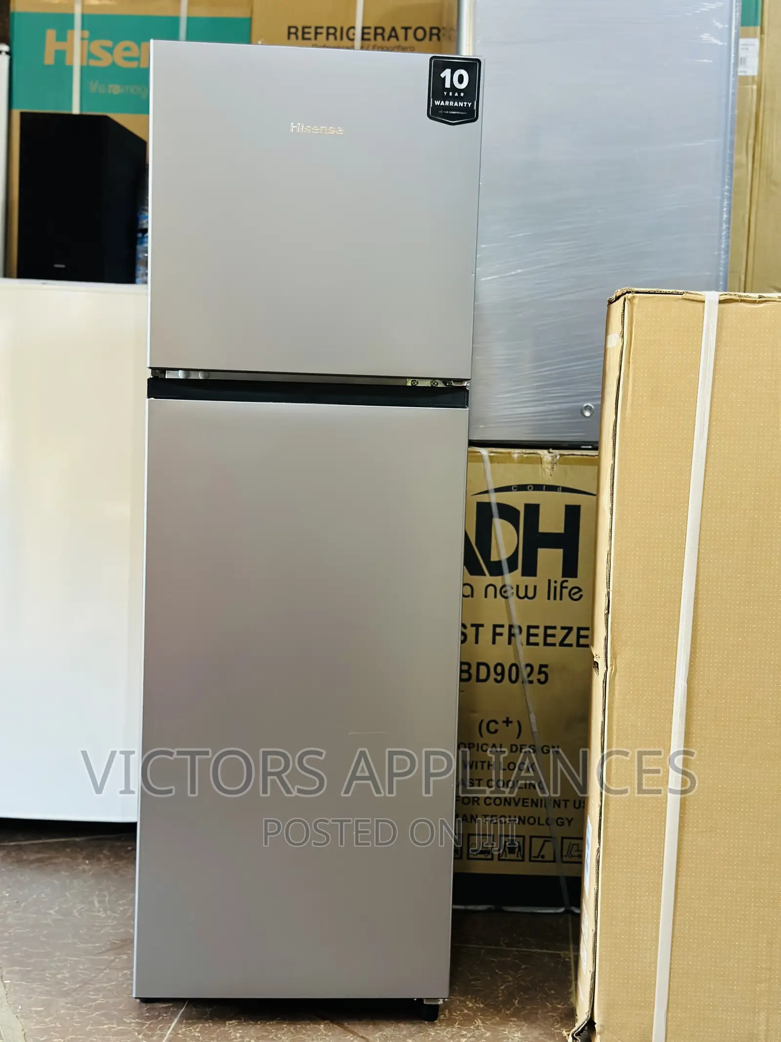 Hisense Double Door Refrigerator 200litres