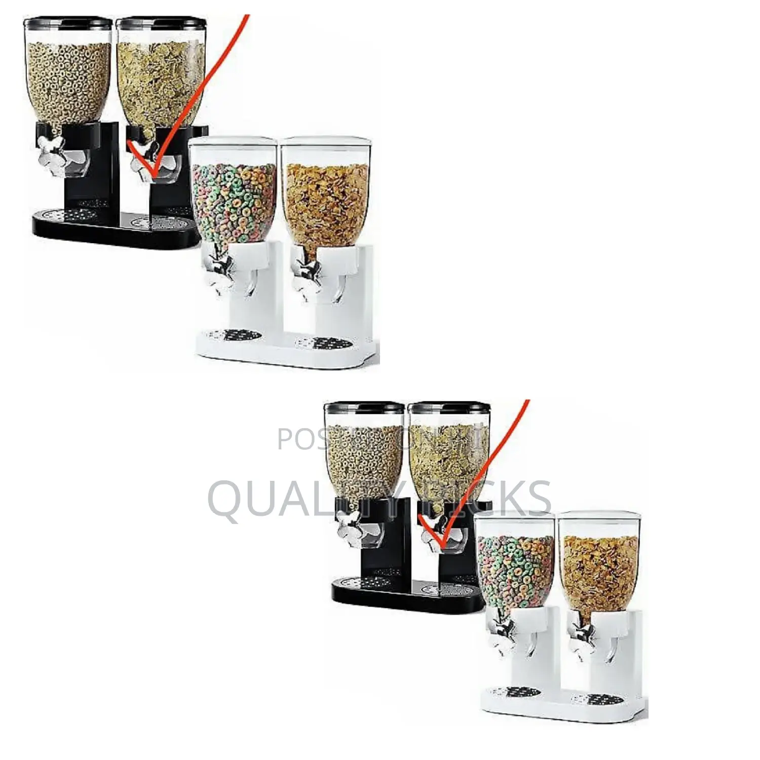 Kitchen Double Food Dispenser