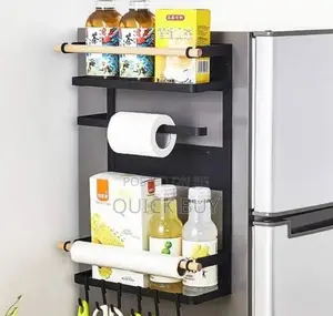 Over the Fridge Magnetic Spice Rack Organiser