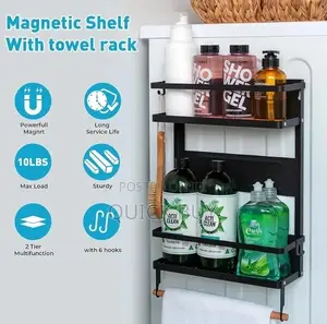 Over the Fridge Magnetic Spice Rack Organiser