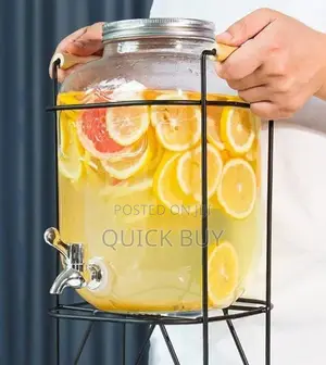 8ltrs Glass Juice Dispenser