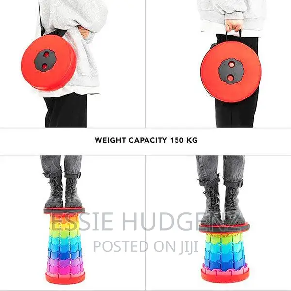 Folding Telescopic/Extension Stool