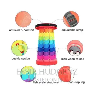 Folding Telescopic/Extension Stool