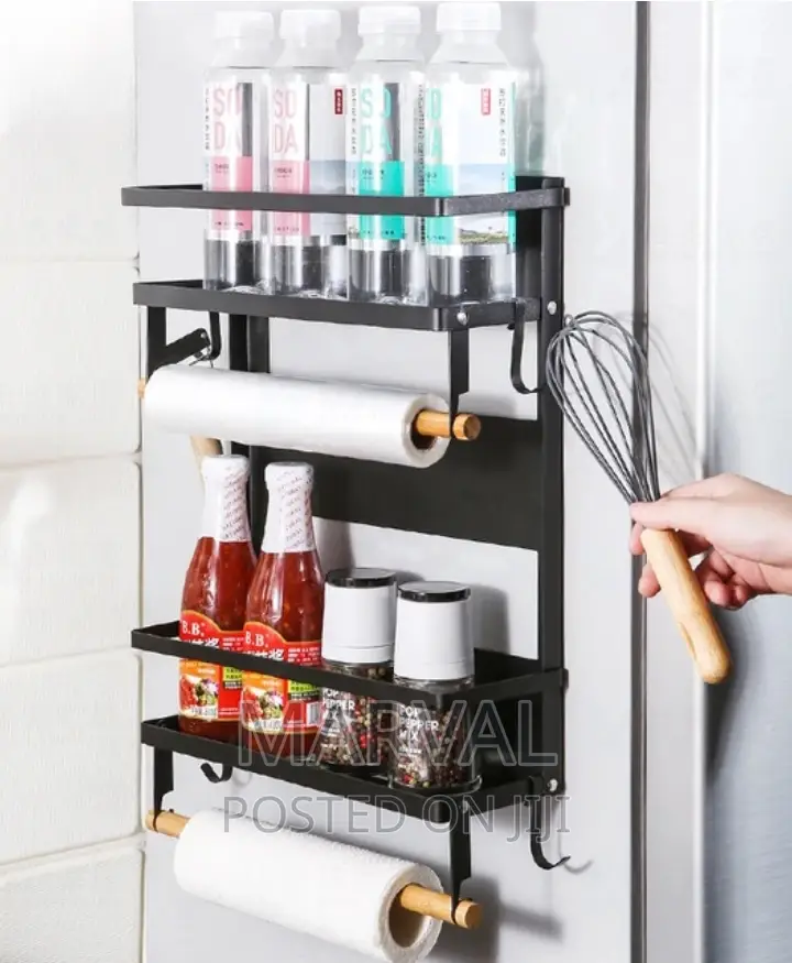 Fridge Magnetic Utensil Racker/Wall Mount Utensil Organiser