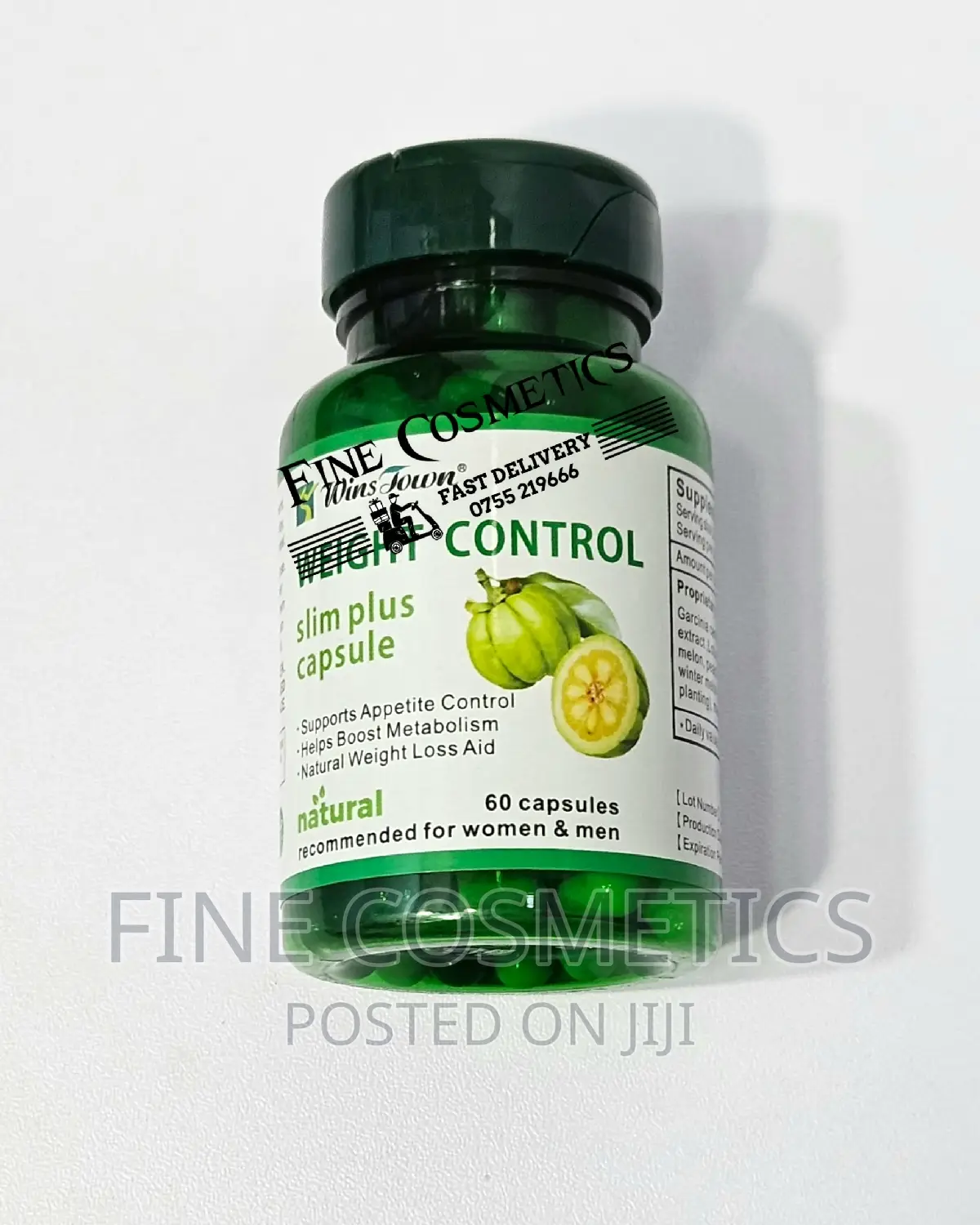 Weight Control Slim Plus Garcinia Slimming Fat Burner 60caps