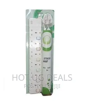 G T UK 6way Extension 3mtr Cable Heavy Duty