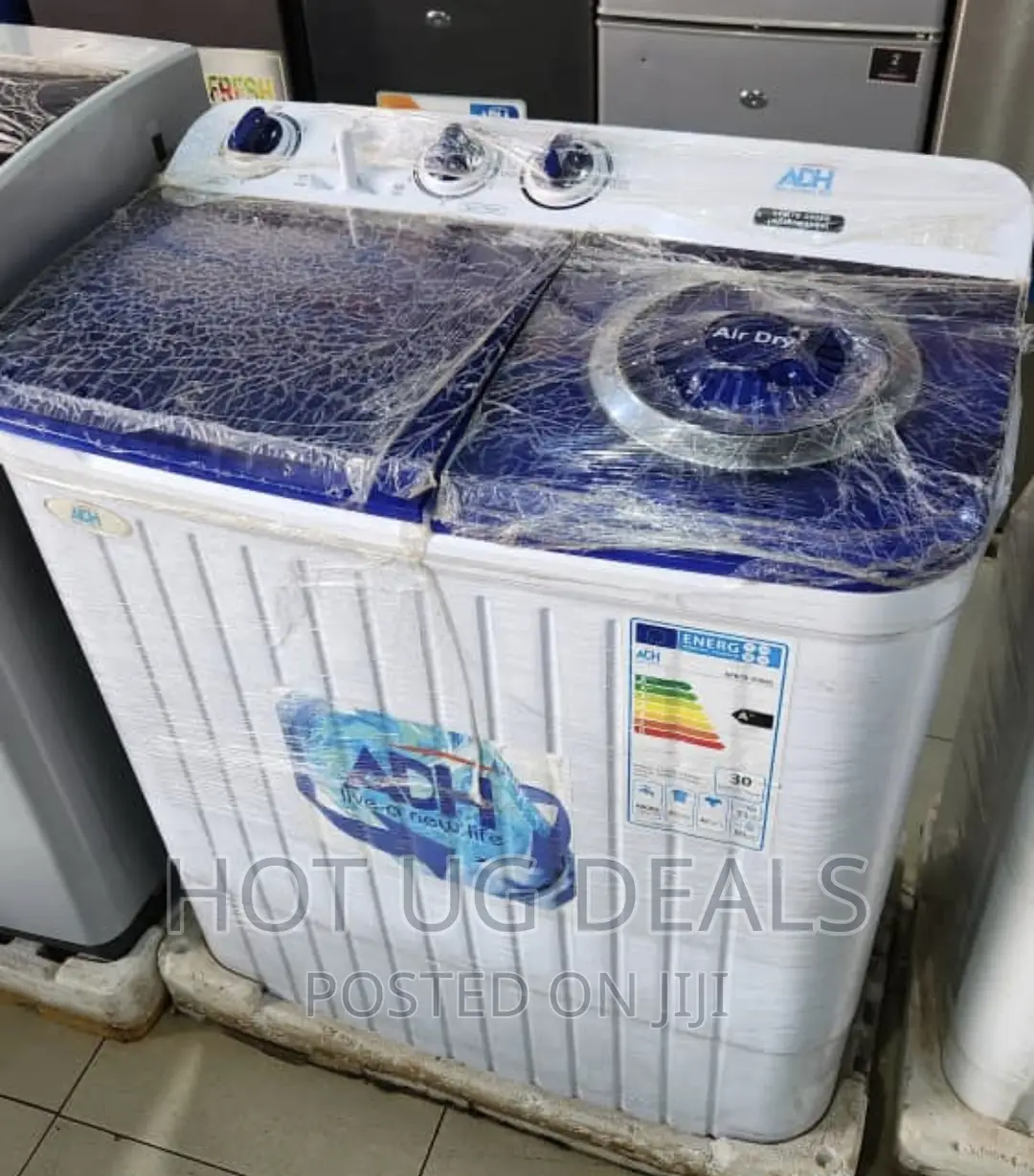 Adh 10 Kg Top Loader Washing Machine - White