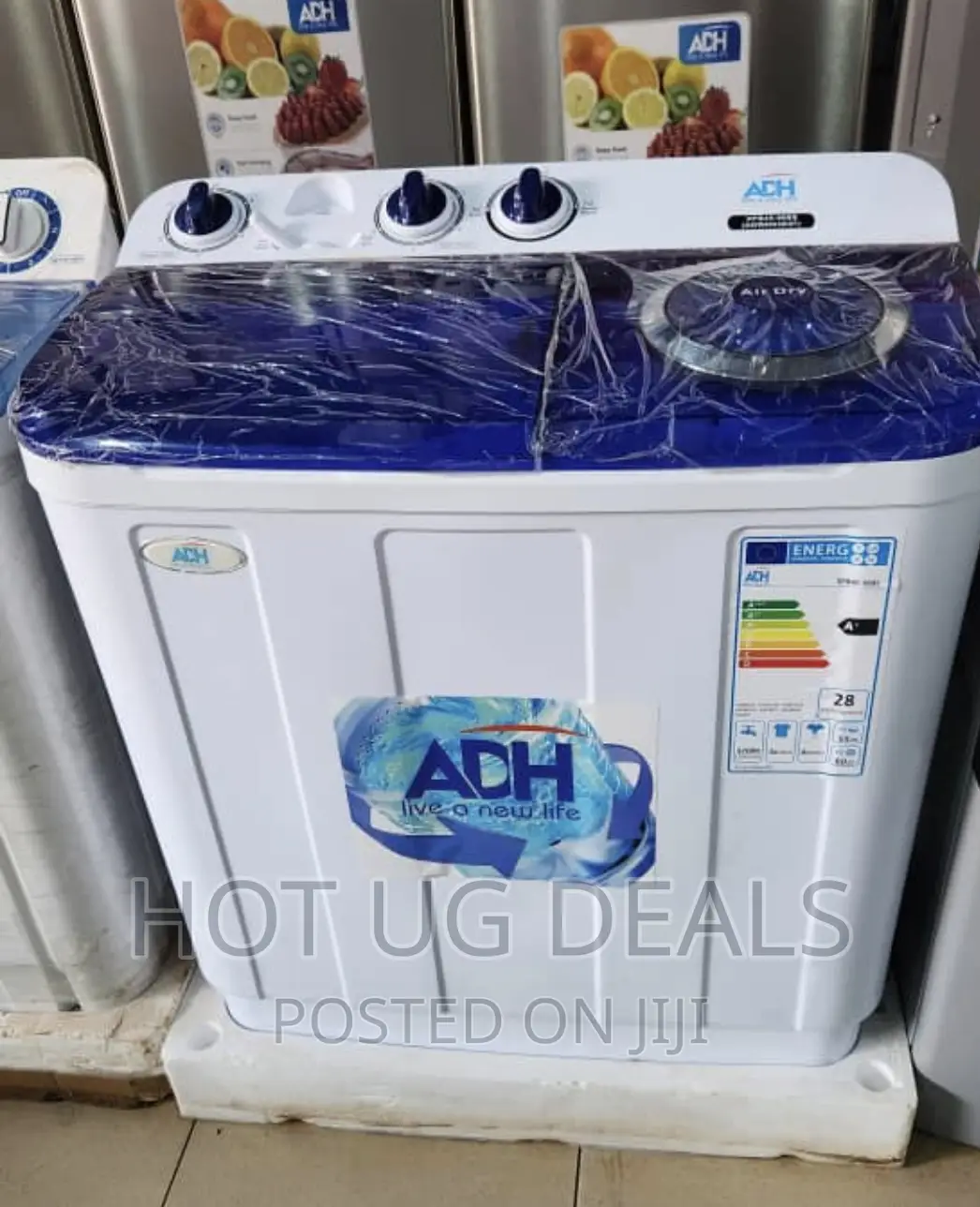 7kg Adh Washing Machine- White