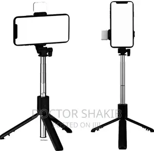 Selfie Stick With Led Light and Remote Wireless