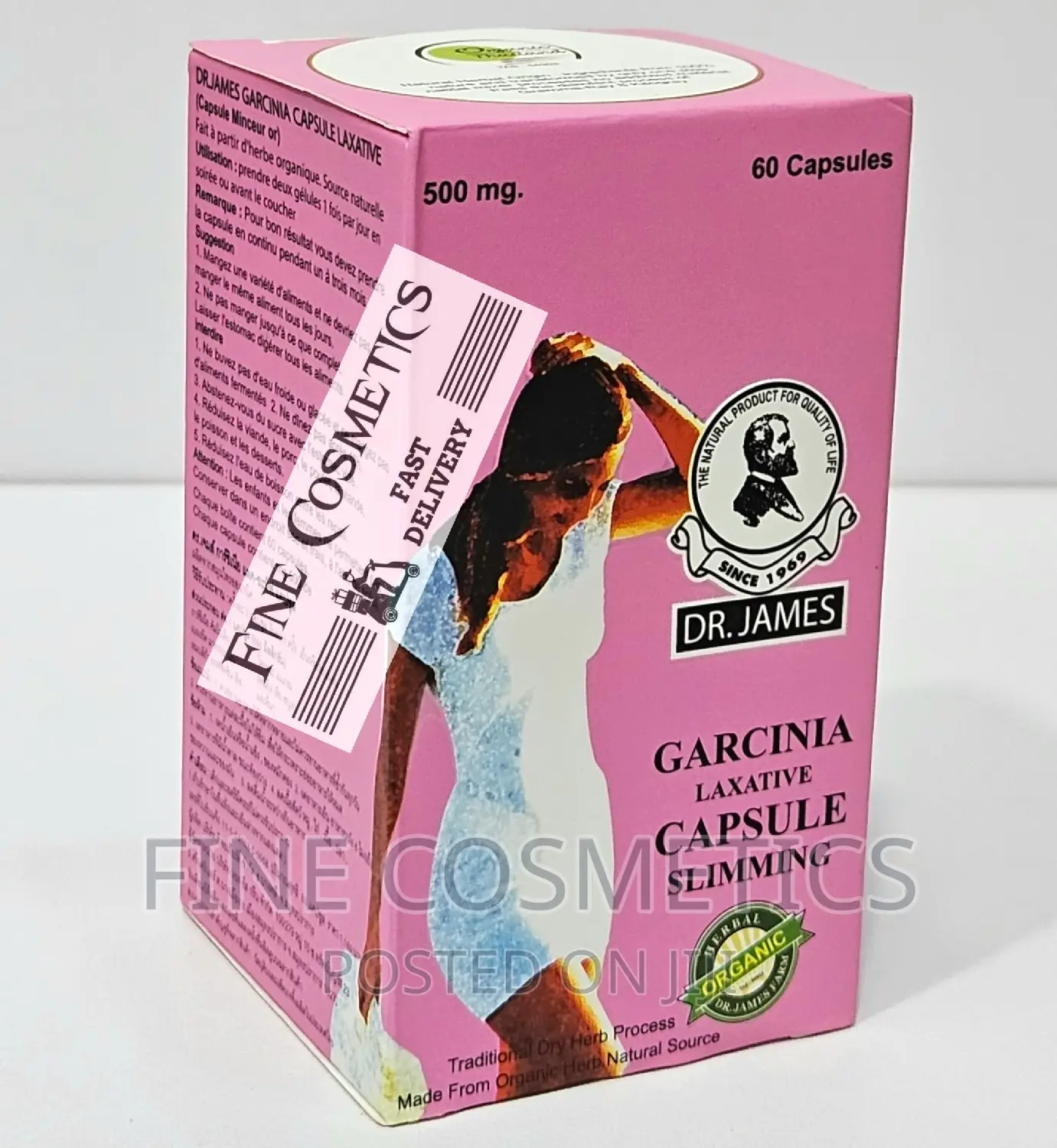 Dr James Garcinia Slimming Weight Loss Laxatives Capsules.