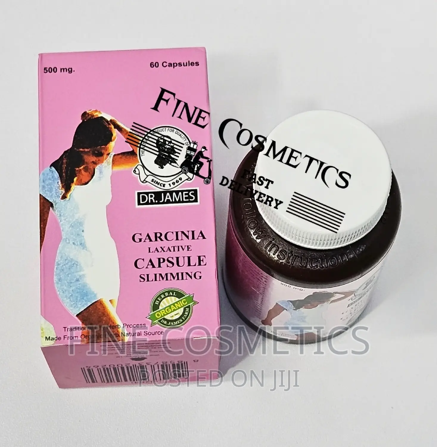 Dr James Garcinia Slimming Weight Loss Laxatives Capsules.