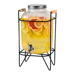Mini Glass Juice Dispenser