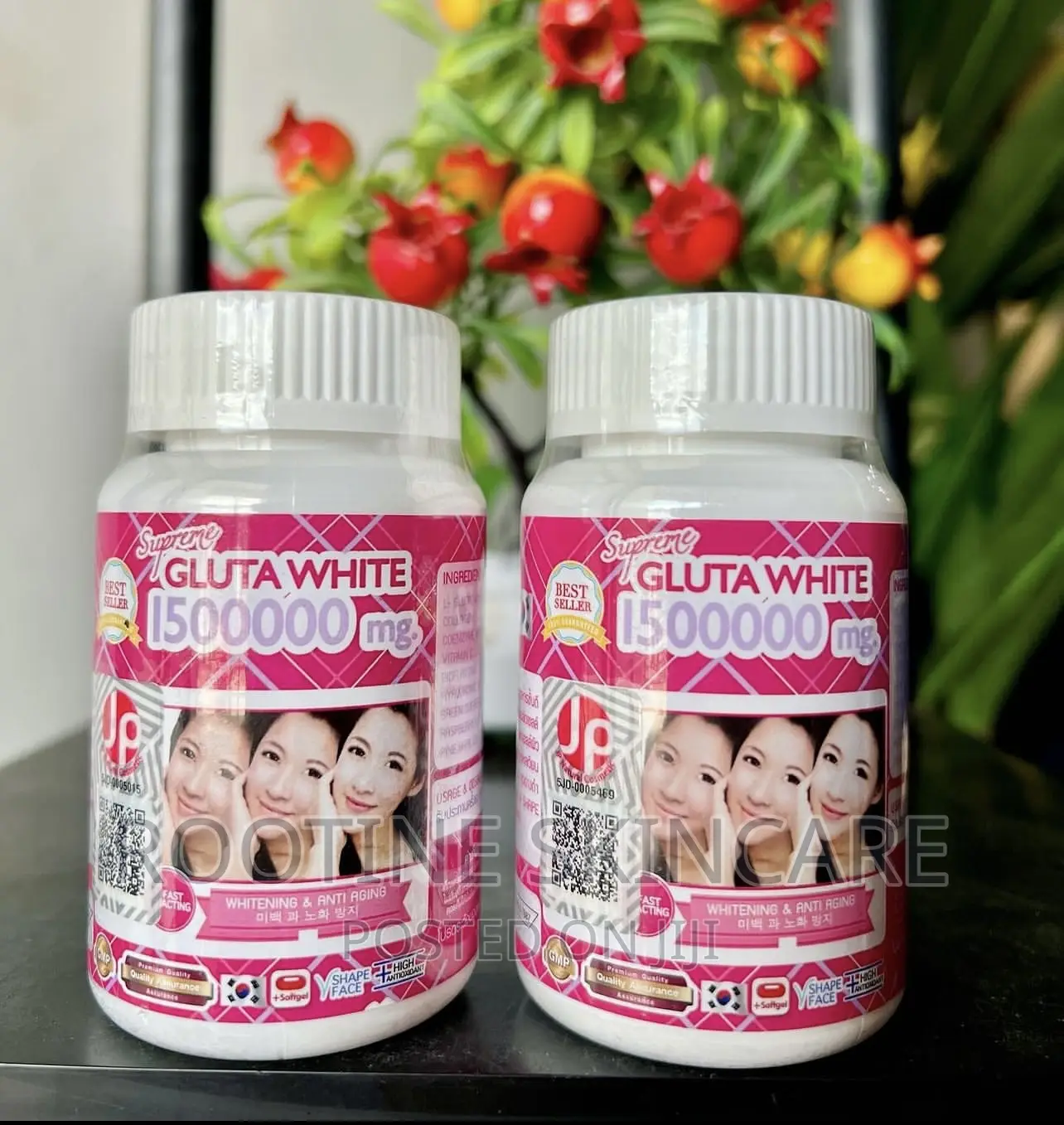 Gluta White 1500000 Fast Acting Whitening Anti Aging Tabs
