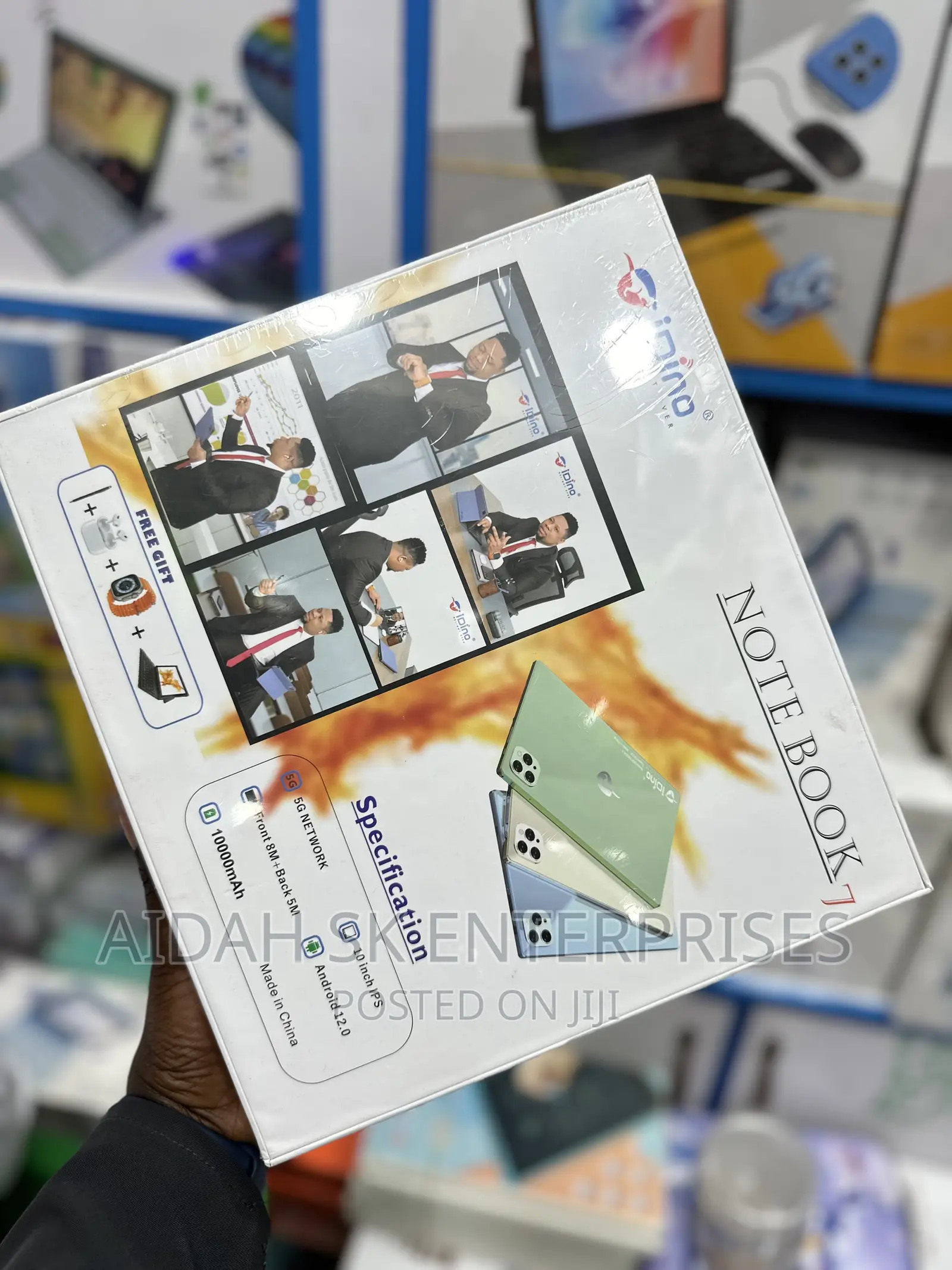 New Idino Notebook 7 512 GB Black