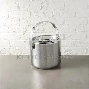 Stainless Steel Ice Tong Bucket