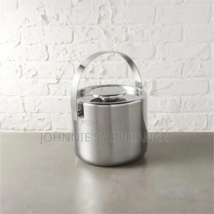 Stainless Steel Ice Tong Bucket