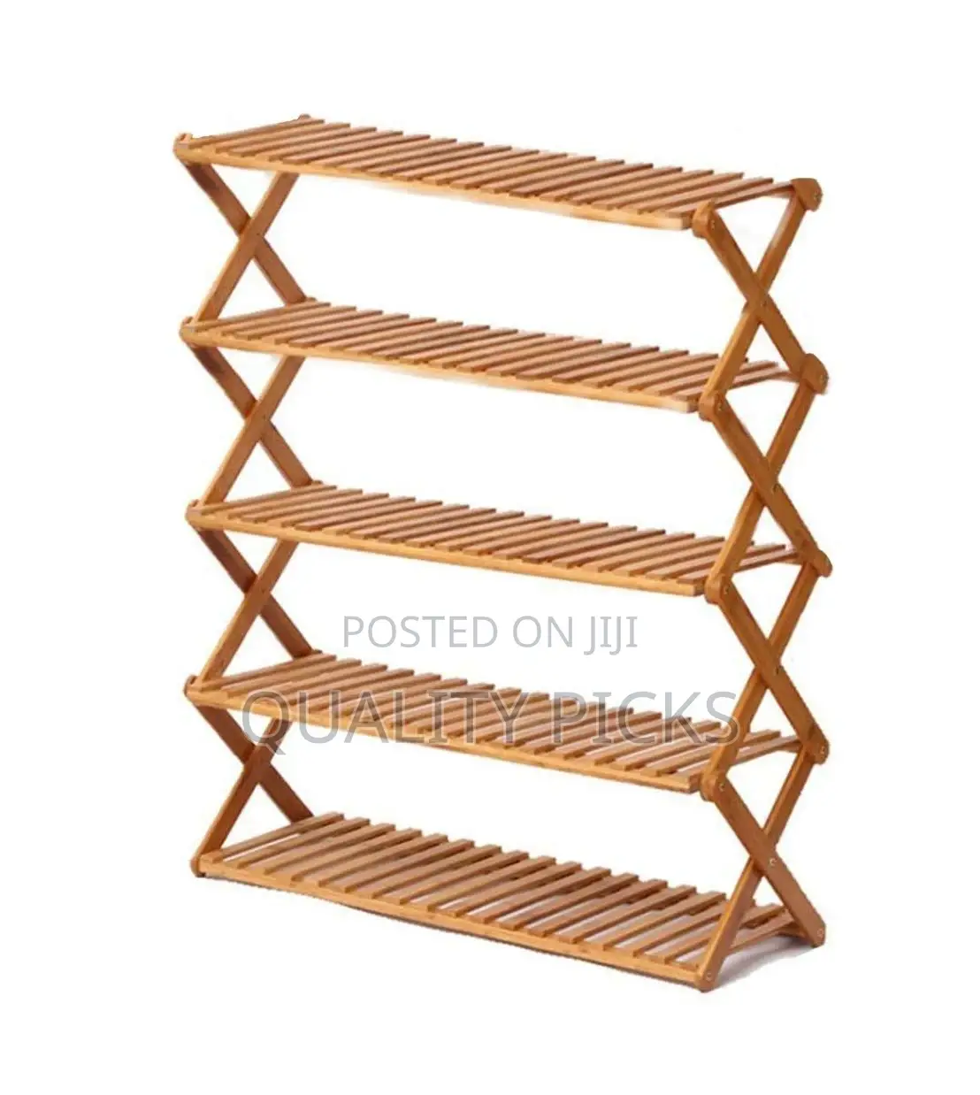 5 Layer Wooden Shoe Rack