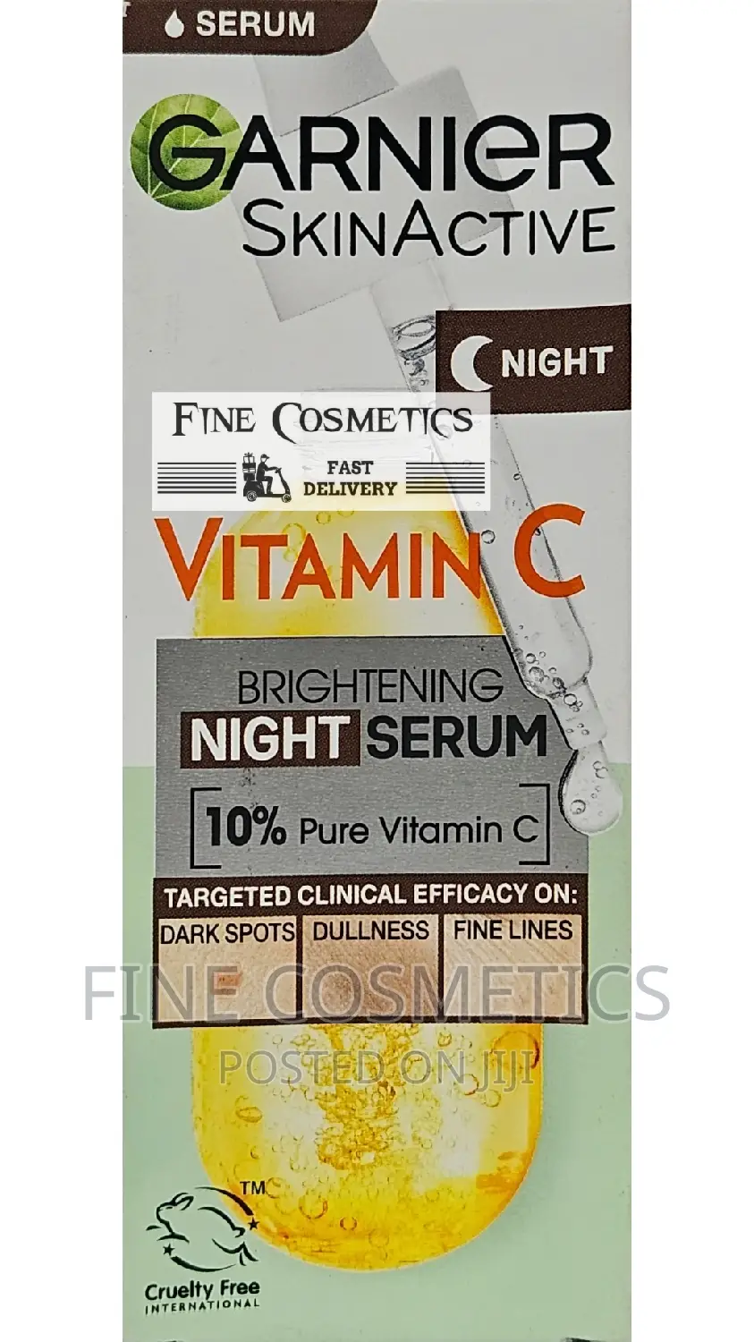 Original Garnier Vitamin C Night Serum for Darkspots + Aging