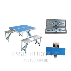 Multifunctional Foldable Table and Chair