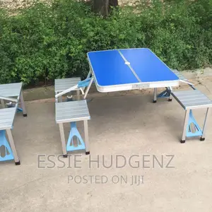 Multifunctional Foldable Table and Chair