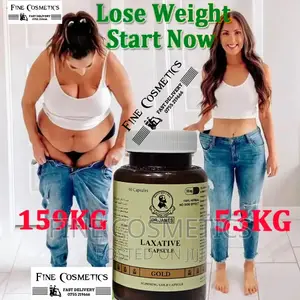 Dr James Slimming Gold Laxativ Weight Loss Fat Burner 60caps