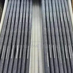 Grey Straw Curtains (Each Complete Meter )