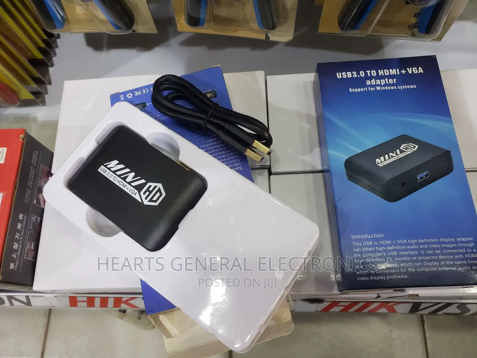 USB 3.0 To HDMI + VGA Adaptor