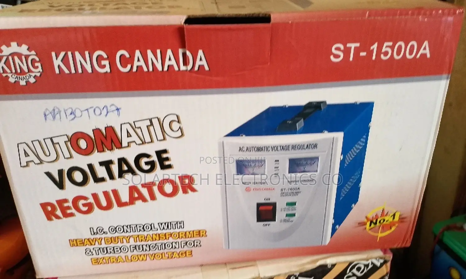 King Canada Automatic Voltage Regulator