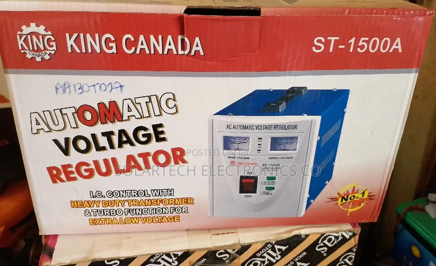 King Canada Automatic Voltage Regulator