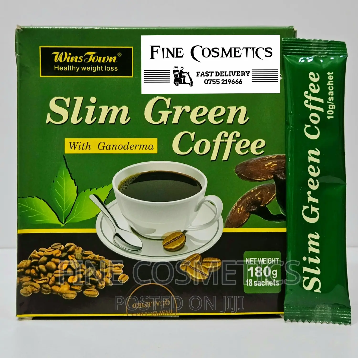 Slim Green Coffee Weight Loss and Fat Burning Slimming Tea