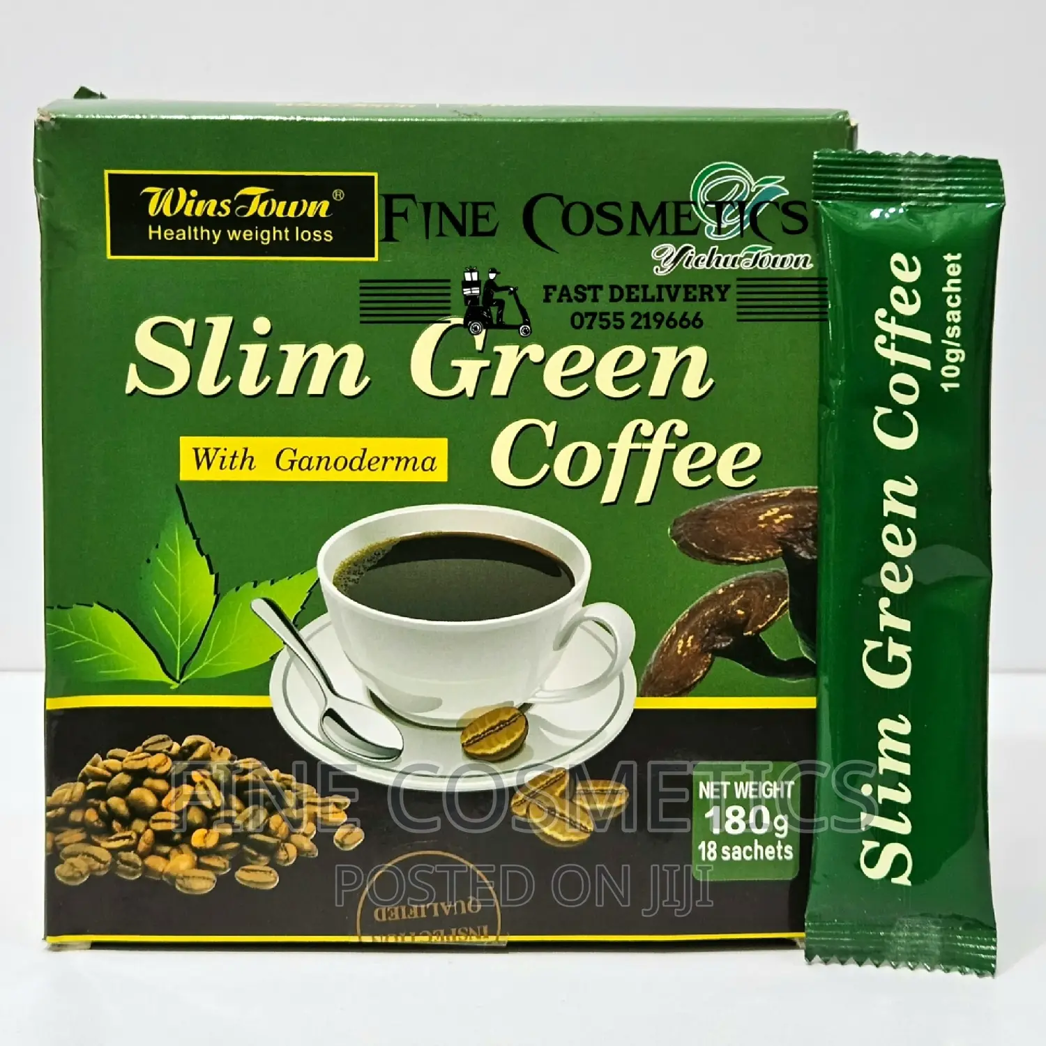 Slim Green Coffee Weight Loss and Fat Burning Slimming Tea