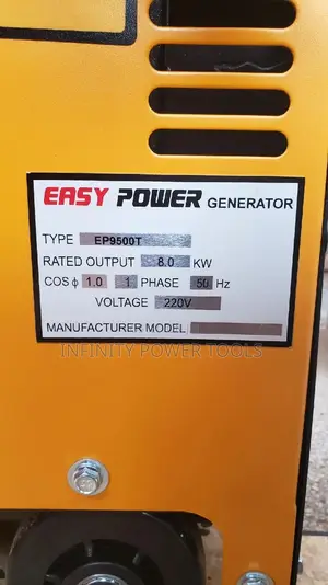 Easy Power Diesel Generator EP9500T