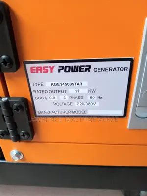 Generator Three Phase With ATS