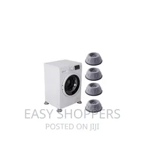 Washing Machine, Fridge Pads Holders Anti-Vibration Pads-4pc