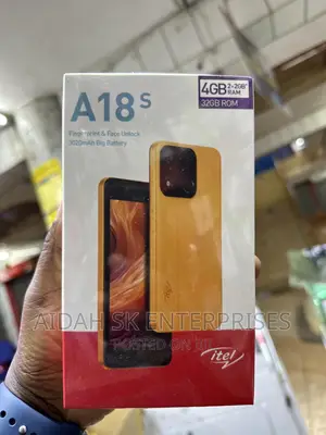 New Itel A18s 32 GB Gold