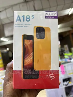 New Itel A18s 32 GB Gold