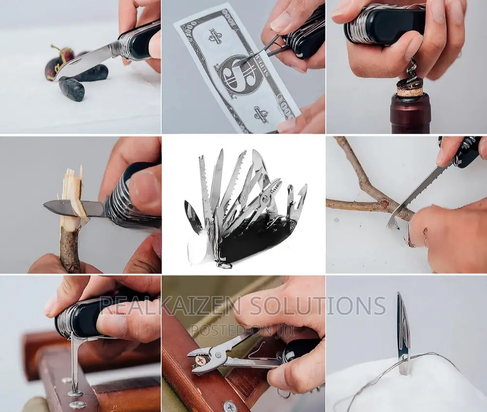 Swiss Army Foldable Multifunctional Outdoor Pocket Knife