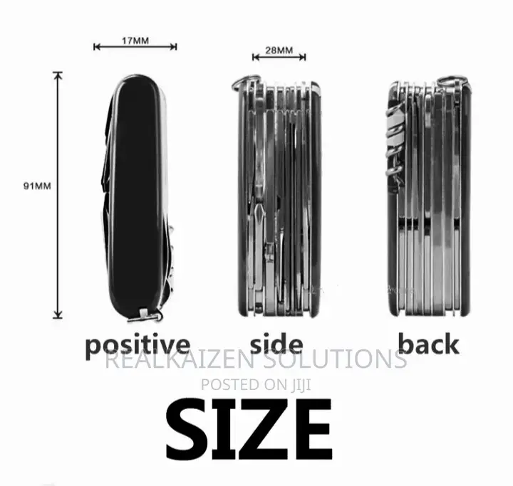 Swiss Army Foldable Multifunctional Outdoor Pocket Knife