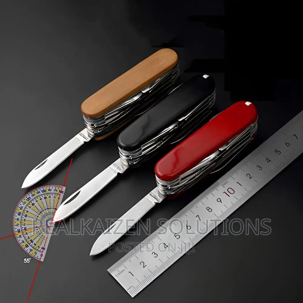 Swiss Army Foldable Multifunctional Outdoor Pocket Knife