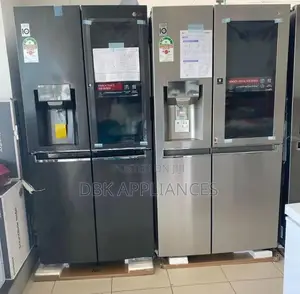 Lg Smart Knock Side by Side Inverter Fridge 10yr Warranty