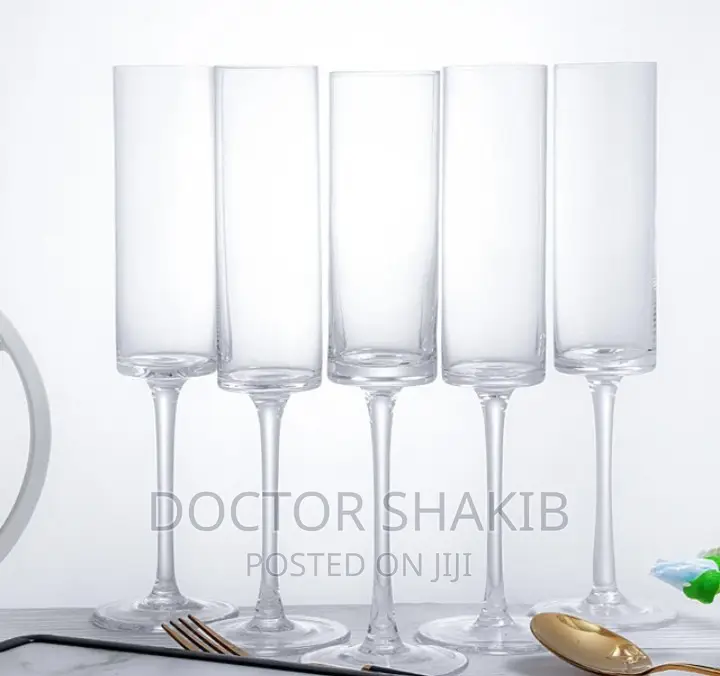6pcd Straight Red Wine Glasses
