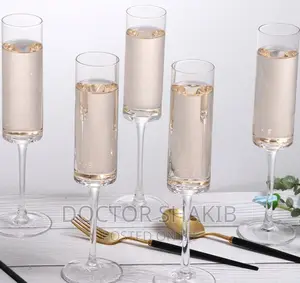 6pcd Straight Red Wine Glasses