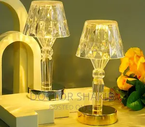 New Led Light Crystal Table Lamp \ Night Lamp
