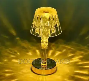 New Led Light Crystal Table Lamp \ Night Lamp