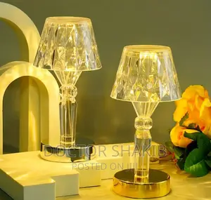 New Led Light Crystal Table Lamp \ Night Lamp
